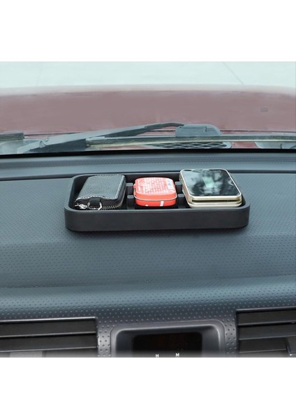 Evrensel Araba Merkezi Konsol Dash Organizer Tepsi Saklama Kutusu Tacoma Maverick Tundra Tesla Için Telefon Tutucu (Yurt Dışından) indirimleri