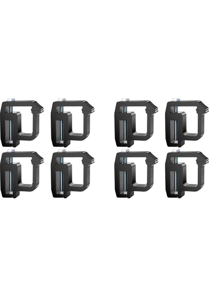 8 Paket Kamyon Topper Kelepçeleri Montaj Kelepçeleri Kamyon Kap Kelepçeleri Kamyon Yatağı Kelepçeleri ve Kanopi Kelepçeleri (Yurt Dışından)