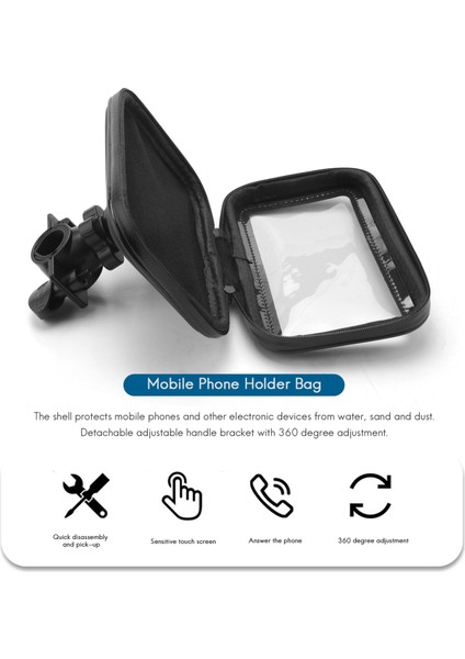 tosiklet Bisiklet Gideri 5 5 Inç Su Geçirmez Çanta(Yurt Dışından) indirimleri