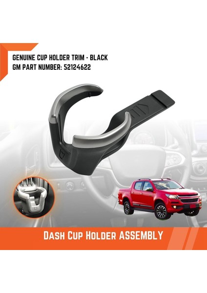 1pcs Araba Çizgi Fincan Tutucu Trim 52124622 Chevrolet Rg Için Colorado S10 Z71 Ltz Ls Lt 2016-2022 Hava Havalandırma Altında Tutucu (Yurt Dışından) modelleri