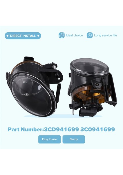 3CD941699 Vw Passat B6 2006-2010 Ön Tampon Anti Sis Işı (Yurt Dışından) indirimleri