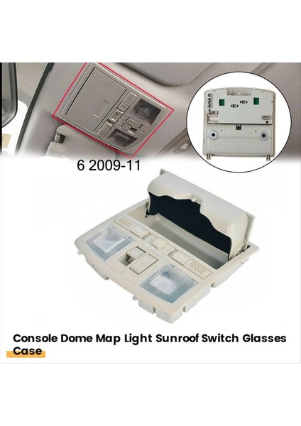 Araç Tepegöz Kubbesi Haritası Hafif Sunroof Sunroof Switch Cames Kılıf GS4C-69-970B-75 Mazda 3 6 Cx-9 09-15 BBM6-69-970B-75 (Yurt Dışından) fırsatları