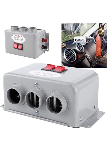 12V 800W Ön Cam Dolandırıcı 3 Delikli Araç Elektrikli Düşmanlık Düşük Gürültü Isıtıcısı Hızlı 2 (Yurt Dışından) indirimleri
