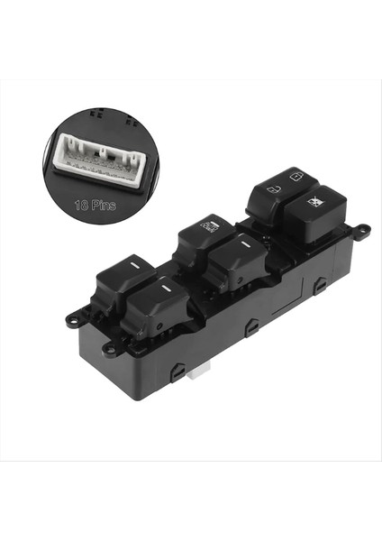 Kıa Forte Cerato K3 2014-2018 Pencere Kaldırma Kontrol Anahtarı Lhd Için Araba Ana Güç Penceresi Anahtarı 93571-A7000 (Yurt Dışından) modelleri