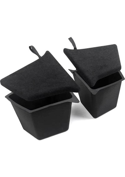 Bagaj Yan Depolama Kutusu Sol Kutular Düzenleyici Tepsisi Tesla Için Tiding Paket Araç Aksesuarları Model Y 21-24 (Yurt Dışından)