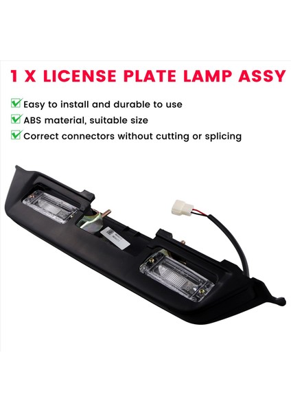 MB774438 Plaka Lambası Assy Arka Plaka Işık Plakası Mit (Yurt Dışından) indirimleri