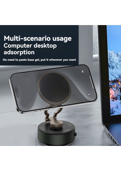 Araba Telefon Tutucu - Vakum Emme Araç ve Ev İçin Çift (Yurt Dışından)