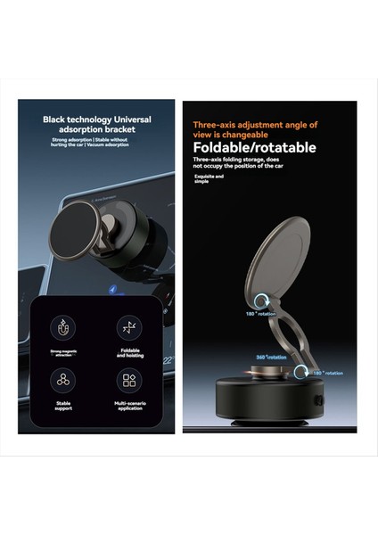 Araba Telefon Tutucu - Vakum Emme Araç ve Ev İçin Çift (Yurt Dışından) indirimleri