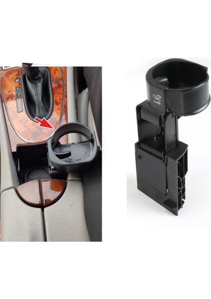 Araba Kupası Tutucu Aracı Içecek Şişesi Tutucu Merkez Konsolu Armbol Kupası Tutucu Mercedes W203 C Sınıfı 2001-2006 (Yurt Dışından) modelleri