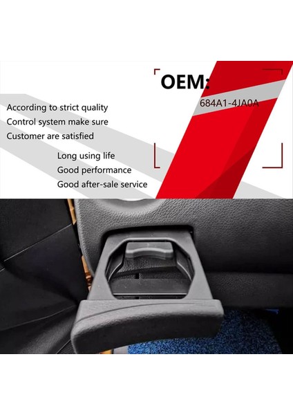 Araba Ön Kupa Tutucu Içecek Tutucu Nissan Navara D23 2015-2022 Sağ 684A0-4JA0A (Yurt Dışından) fiyatları