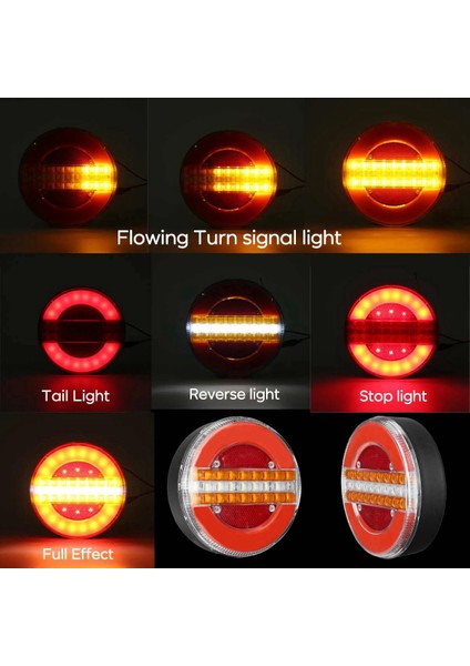 24V 49 LED Dinamik LED Rörk Kamyonu Kuyruğu Işık Fren (Yurt Dışından) modelleri