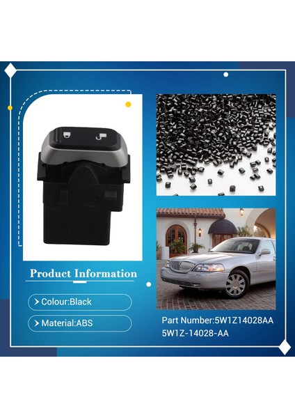 Araba 5W1Z-14028-AA Güç Kapı Kilit Anahtarı 5W1Z14028AA Ford Lincoln Towncar Için 2004-2008 1S9023 PDS154 (Yurt Dışından) fırsatları