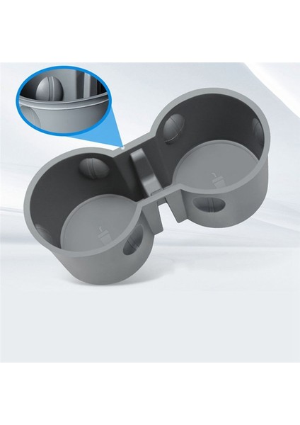 Tpe Çift Delikli Su Kupası Sabitleme Tutucu Saklama Kutusu Konsol Kupası Tesla Model 3 Model Y 2021 2022 (Yurt Dışından) modelleri