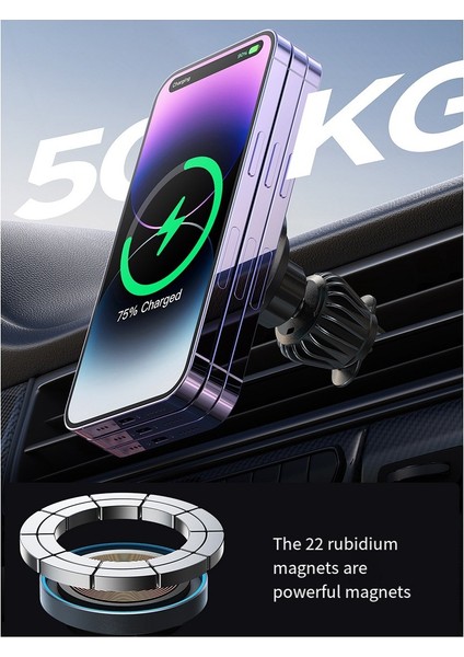 Joyroom Manyetik Araba ntajı Kablosuz Araç Şarj Cihaz (Yurt Dışından) indirimleri