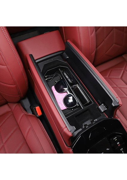 Bmw 5 Serisi G60 2024 Iç Aksesuarlar Için Otomobil Merkezi Konsolu Koltuk Kutusu Organizer Tepsi Saklama Kutusu (Yurt Dışından) modelleri