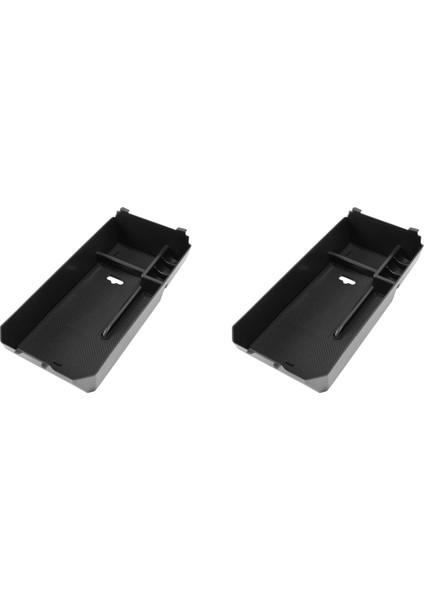 2x Merkez Konsol Organizatör Tepsisi Mercedes Benz W205 C Sınıfı W253 Glc Sınıfı 2015-2020 Konsol Koltuk Saklama Kutusu (Yurt Dışından)