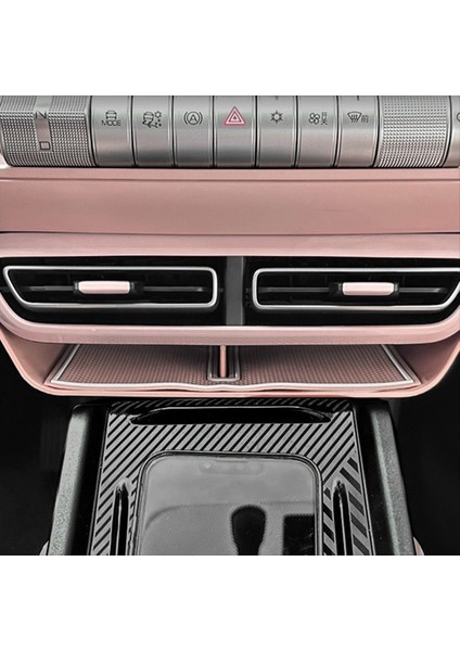 Byd Dolphin Mini / Byd Seagull Için Merkez Kontrol Saklama Kutusu Klima Havalandırma Organizatörü Pembe Araç (Yurt Dışından) fırsatları