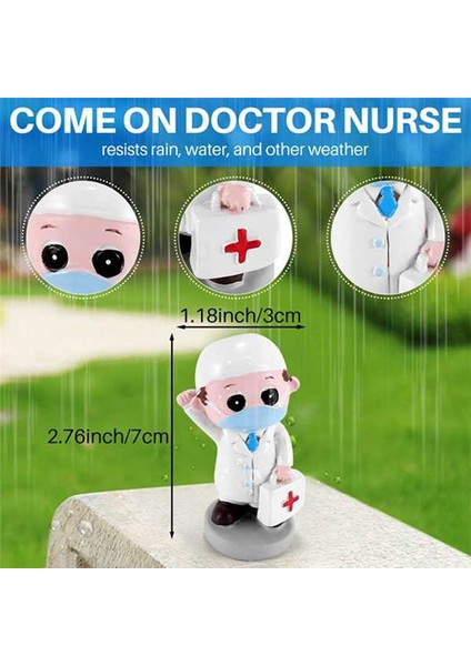 Iskandinav Figürin Süsleri Ev Dekorasyon Aksesuarları Hanım Araçları Oturma Odası Doktorlar ve Hemşireler Süsleri Tip A (Yurt Dışından) indirimleri