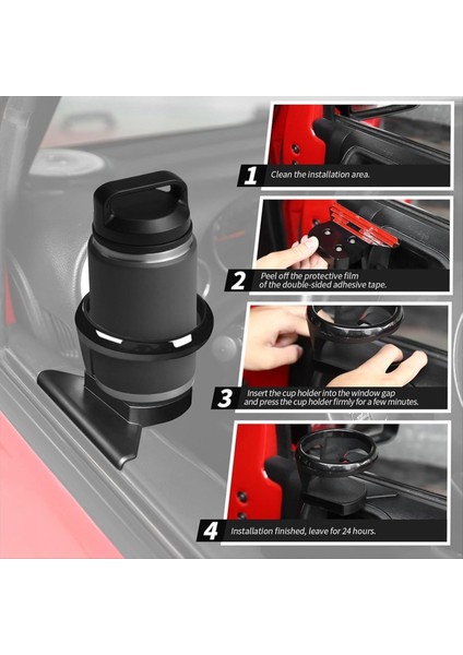 Jeep Wrangler Jk Jku Için Ön Kapı Yan Su Bardağı Tutucu 2011-2017 Yan Kapı Içecek Kupası Tutucu Sol (Yurt Dışından) fiyatları