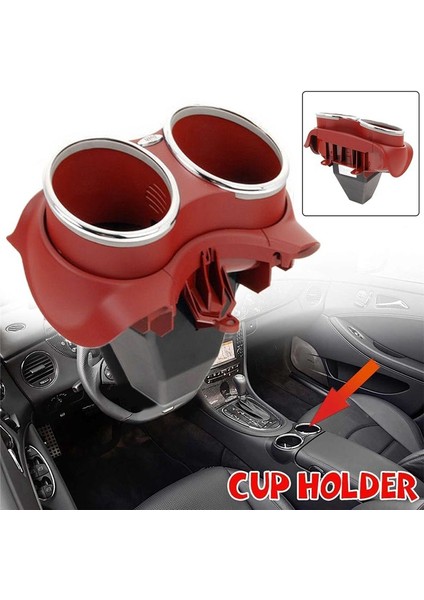 Fincan Tutucu Içecekler Braket Ikili Bardak Mercedes Benz Cls C219 Cls 280 300 350 2006-2011 A21968004148K67 / A2196800414 (Yurt Dışından) fırsatları