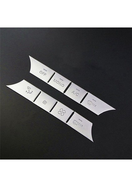 Araba Konsolu Ac Medya Hacim Düğmeleri Sapakları Kapak Çıkartmaları Mercedes Benz C E Cls Glk Sınıfı W204 W212 (Yurt Dışından) fiyatları