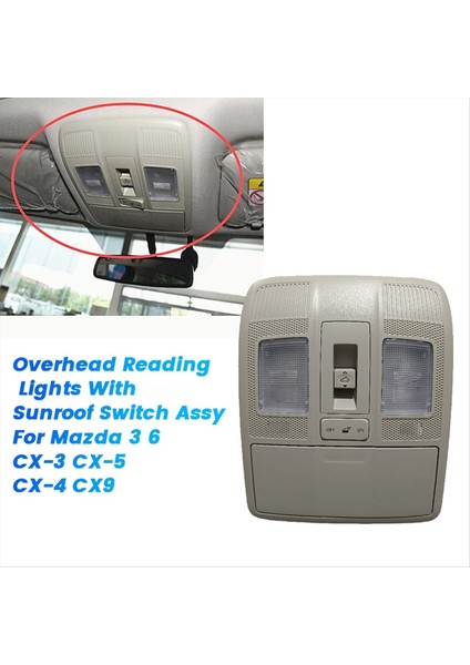 KD47-69-970 KA5E-69-970 Tepe Okuma Işıkları ile Mazda(Yurt Dışından) fırsatları