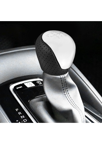 Hyundai Elantra I30 IX35 Tucson Için Spor Delikli Deri Dişli Topuz Krom 6 Hız (Yurt Dışından) modelleri