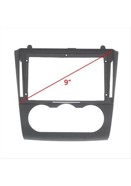 Araba 9inch Radyo Paneli çeve Manuel Klima Paneli Çe (Yurt Dışından) fırsatları
