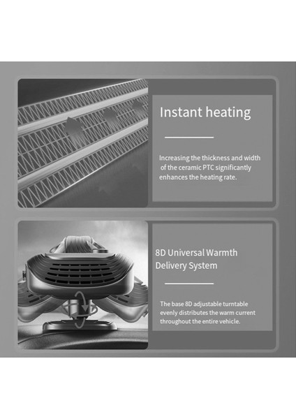 12V Elektrikli Araba Isıtıcı Taşınabilir Demister Dondurucu Isıtma Fanı Kurutucu Ön Cam Koruma Aracı Fan (Yurt Dışından) indirimleri