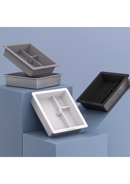 Tesla Model 3+ Için Yeni Model3 Merkez Konsol Saklama Kutusu Organizatör Iç Aksesuarlar Pvc Siyah (Yurt Dışından) fiyatları