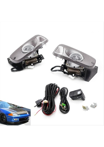 Sol Sağ Sis Fıçıları Sis Lambası da Civic 2/3d Eg D1 (Yurt Dışından) indirimleri