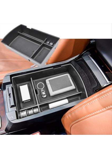 Subaru Ascent 2019-2024 Için Orta Konsol Organizatörü Kolfest Saklama Kutusu Tepsisi Iç Aksesuarlar Siyah (Yurt Dışından) modelleri