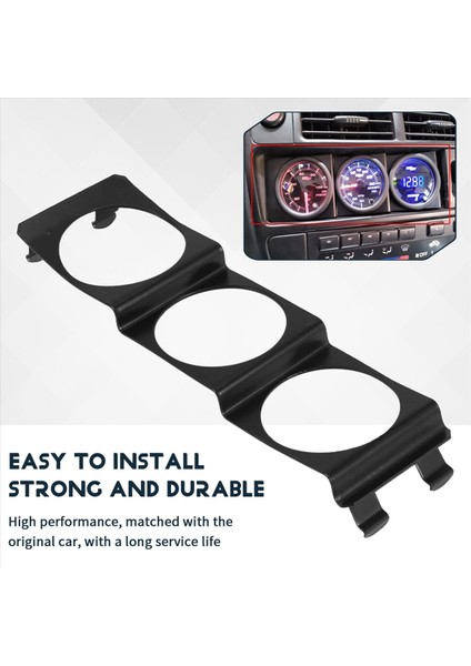 Üçlü 52MM x 3 Gauge Tutucu Pod Panel - Standart Stereo (Yurt Dışından) indirimleri