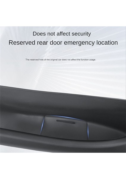 Tesla Model Y Iç Aksesuarları Için Araba Ön Arka Kapı Depolama Kutusu Organizatörü - 4 Paket (Yurt Dışından) fiyatları