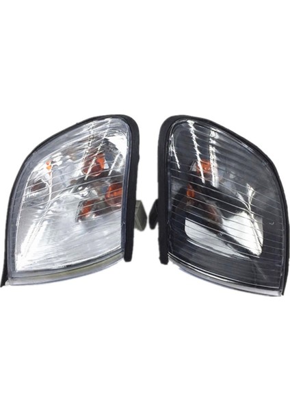 Hyundai H1 Starex 1995-2005 Beyaz İçin Çift Ön Far Köşe (Yurt Dışından) fırsatları