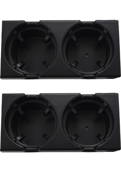 2x Araç Merkezi Konsol Su Kupası Tutucu Şişe Tutucu Bmw 3 Serisi E46 318I 320I 98-06 51168217953 Siyah (Yurt Dışından)