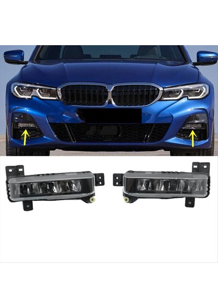 Sol Taraf Ön Tampon LED Sis Lambası Drl Lıght 631774337 (Yurt Dışından) fırsatları