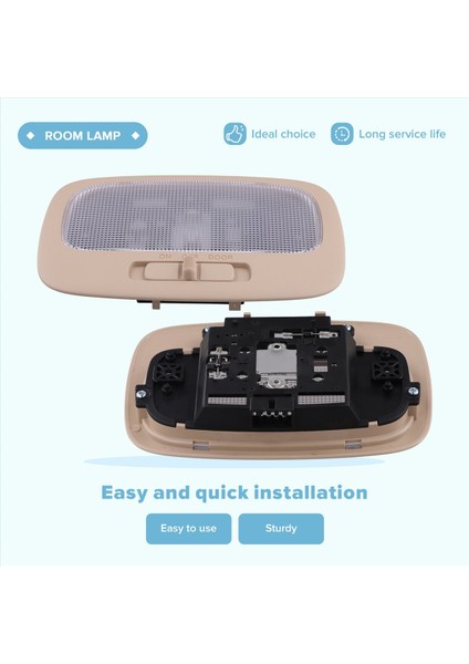 928704D500TW Araba Iç Mekan Tepe Oda Lambası Bej Kia Se (Yurt Dışından) indirimleri