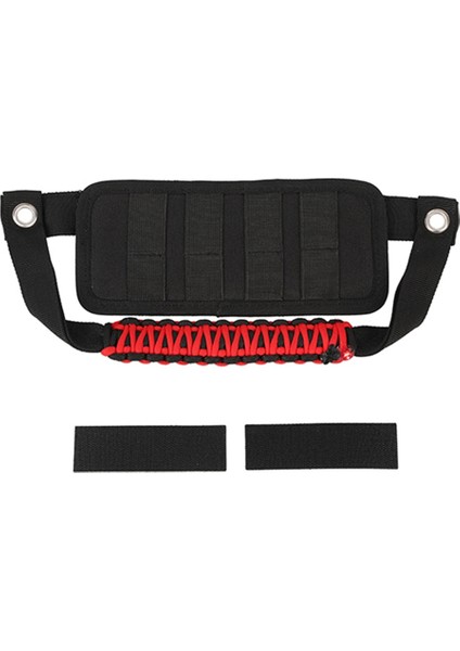 Ford Bronco 2021-2024 Otomobil Iç Aksesuarları Için Ön Kapı Çatı Tutma Tapı Molle Panel Depolama Organizatörü (Yurt Dışından)