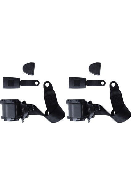 2x Evrensel Kendi Kendine Sıyırma Büzülmesi 3 Noktalı E (Yurt Dışından)