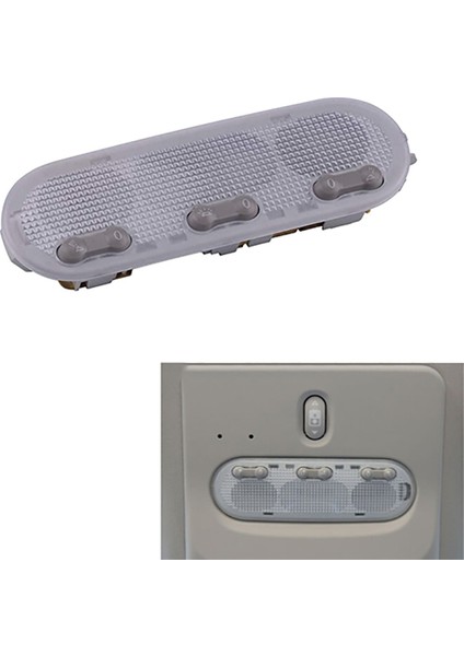 3 Düğmeli Araba Iç Arka Lamba Kubbesi Nissan Qashqai Güneşli Mart Renault Dacia Için Işık Tavan Lambası Okuma (Yurt Dışından) fiyatları