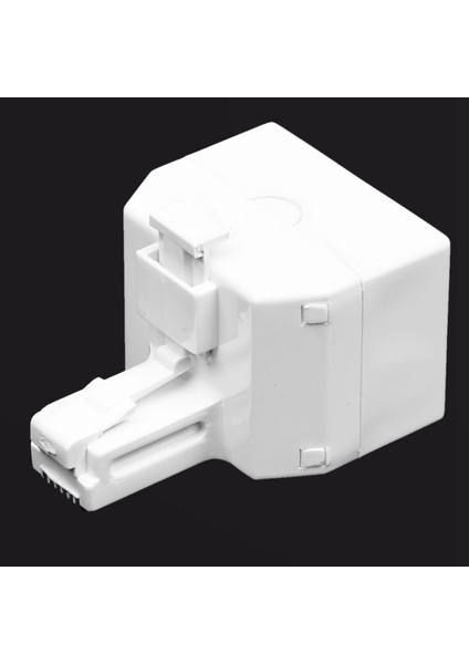 2x 2-Yollu 6P4C RJ11 Modüler Telefon Duvarı Adaptörü ve Sabit Telefon Için Ayrıştırıcı (Yurt Dışından) fırsatları