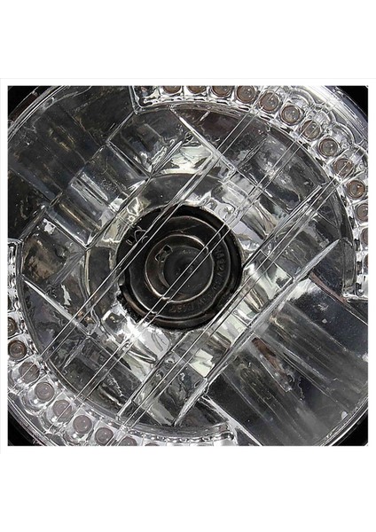 2pcs 7 Inç tosiklet Yuvarlak Far Halojen H4 Bobber Iç (Yurt Dışından) modelleri