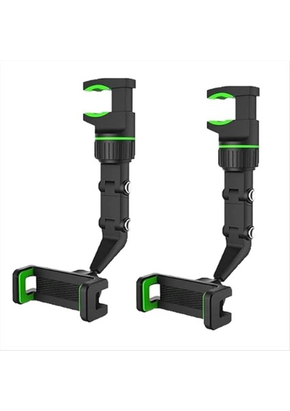 2pcs Dönen Tutamak Cep Telefonu Tutucu Araba Cep Telefonu Tutucu Masaüstü Tutucu Dikiz Ayna Cep Telefonu Tutucu (Yurt Dışından) indirimleri