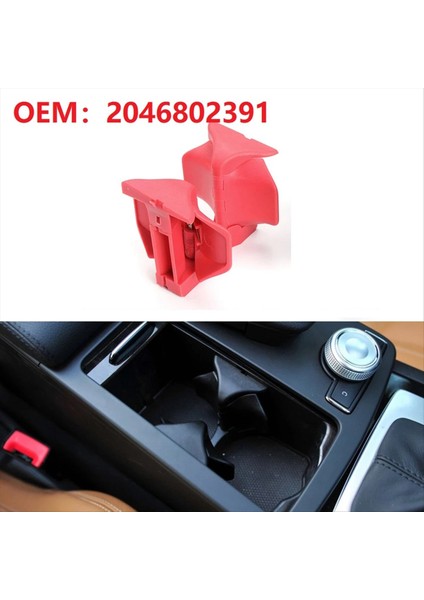 Mercedes Benz Için C/e W204 W212 W207 Merkezi Kolçak Su Kupası Tutucu Içecek Tutucu 2046802391 A2046802391 (Yurt Dışından) indirimleri