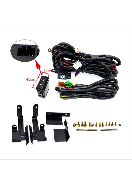 da Civic İçin Uygun 2pcs 96-98 LED Bloklu Sis Farlar (Yurt Dışından) modelleri