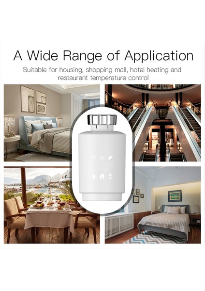 Zigbee Graffiti Isıtma Sıcaklık Valfi Uygulaması Sesli (Yurt Dışından)