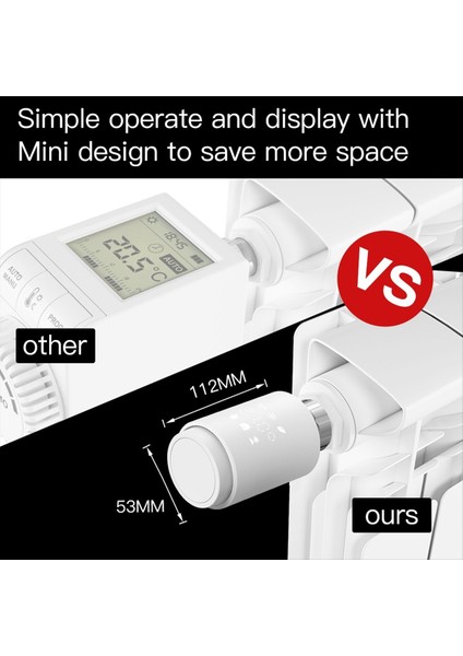 Zigbee Graffiti Isıtma Sıcaklık Valfi Uygulaması Sesli (Yurt Dışından) modelleri