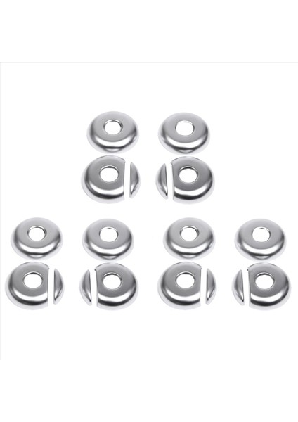 18X Araba Koltuğu Başlık Ayar Düğmesi Temel Kapak Trim (Yurt Dışından)