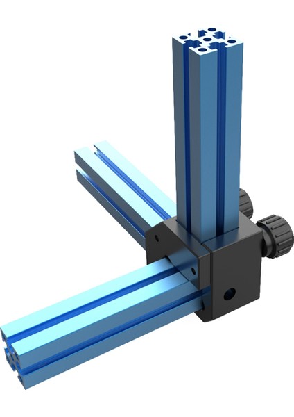 Voron V0 0.1/0.2 Mikrometre Salata Çatalı Rigrat 3D Yazıcı Için Dik Açı Cetvel Kurulum Yardımcısı, 1515 Profil Için (Yurt Dışından) modelleri